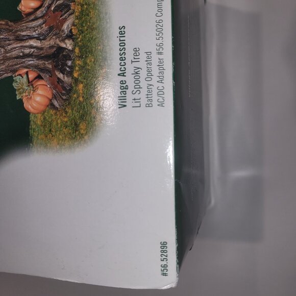 Department 56 Snow Village Halloween Village Accessories Lit Spooky Tree - Picture 2 of 8